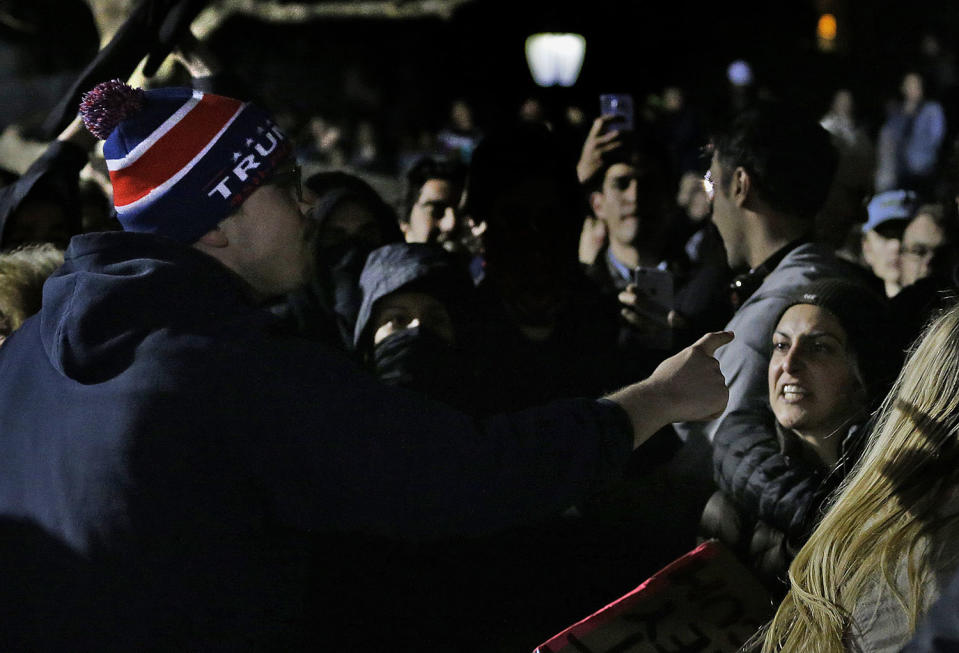 Event canceled as thousands protest in Berkeley