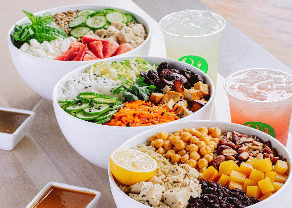 Crisp & Green is billed as a healthy fast-casual option and serves salads, grain bowls and smoothies.