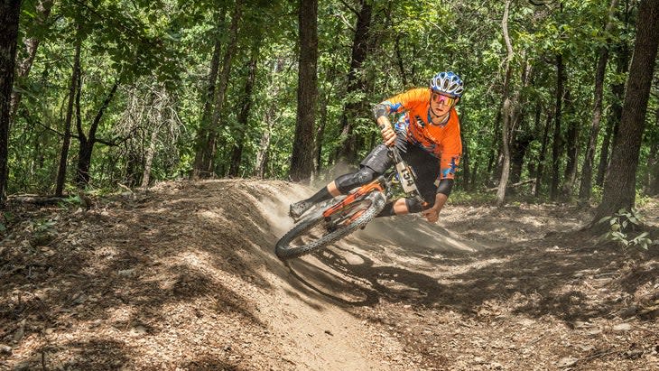 Leatherwood bike park Eureka Springs