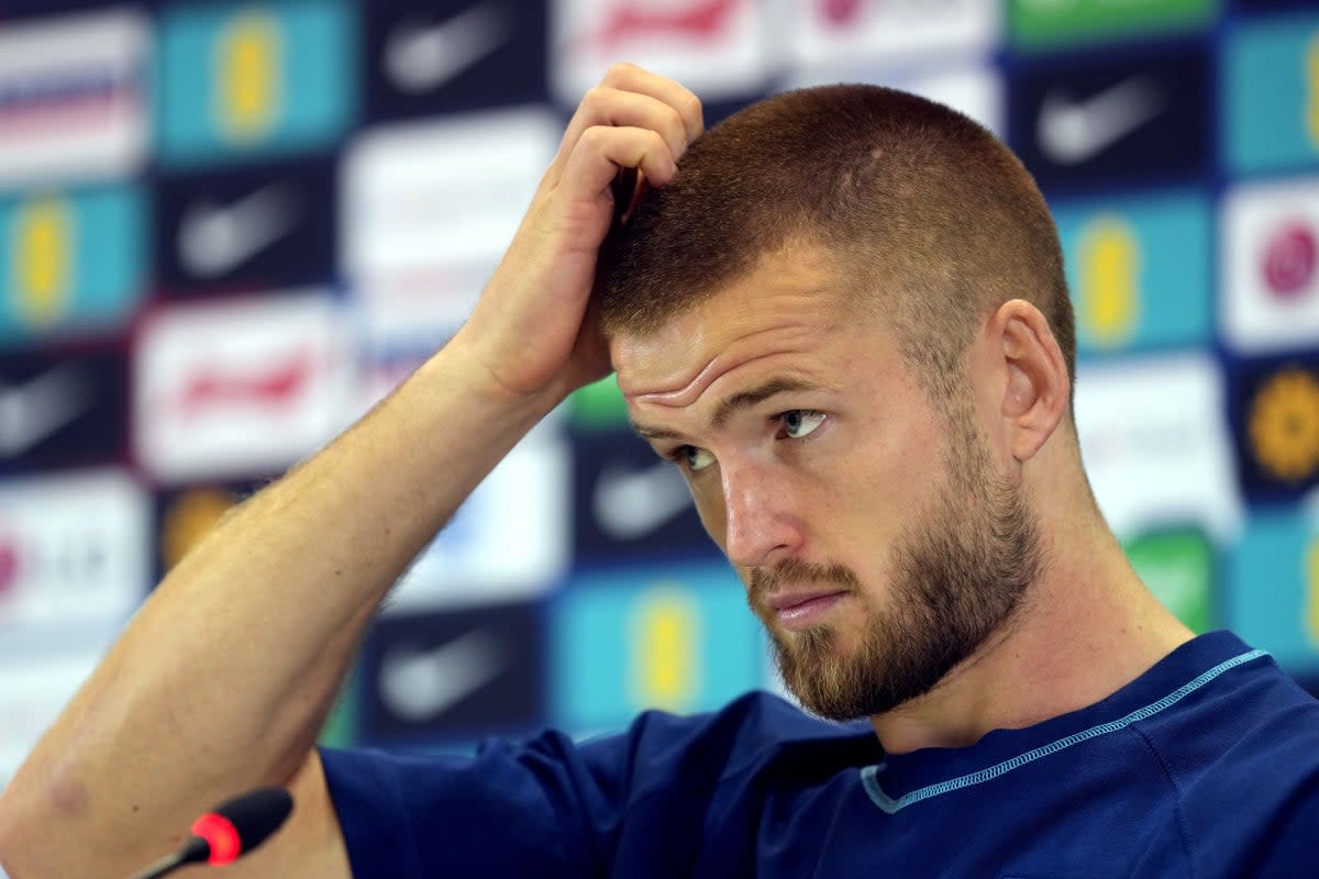 Eric Dier was speaking in Qatar (Martin Rickett/PA) (PA Wire)