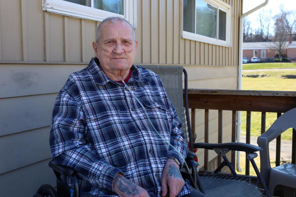 Access to public transportation in Beaver County can be challenging for disabled residents such as Terry Lee, who relies on a wheelchair. The nearest bus stop to his home in Bridgewater is up the hill in Rochester, which requires crossing several busy roads.