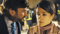 Fernando Tejero and Salma Hayek in "As Luck Would Have It (La Chispa de la Vida)" - 2012