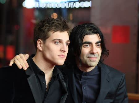 Director, screenwrite and producer Fatih Akin and actor Jonas Dassler arrive for the screening of the movie Der Goldene Handschuh (The Golden Glove) at the 69th Berlinale International Film Festival in Berlin, Germany, February 9, 2019. REUTERS/Annegret Hilse