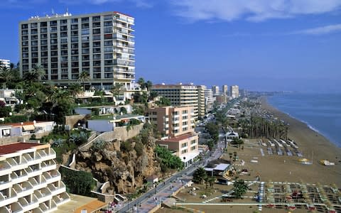 Costa del Sol is a popular spot for British expats and holidaymakers - Credit: Doug Pearson/ Getty Images Contributor