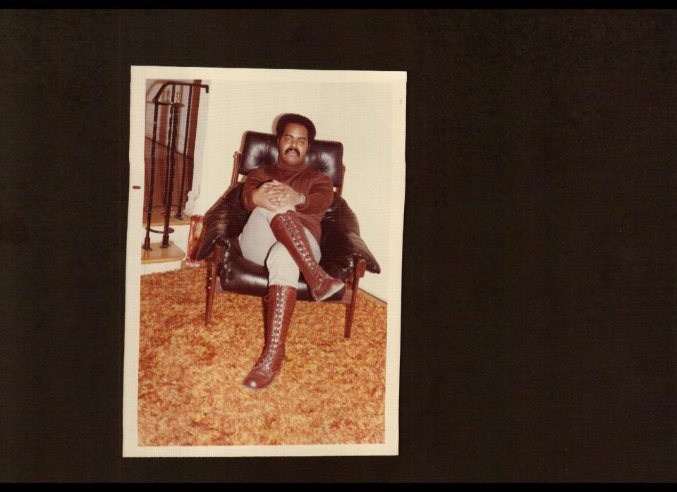 "My dad on his Shaft swag circa 1973." - Jessica Cumberbatch Anderson, lifestyle editor, Black Voices     (HP Photo) 