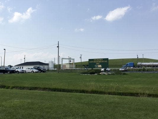 Forty years ago, what is now the site of Vickery Environmental Inc. was then Ohio Liquid Disposal, and the Ohio Environmental Protection Agency and county were dealing with a clean-up plan for the OLD site.