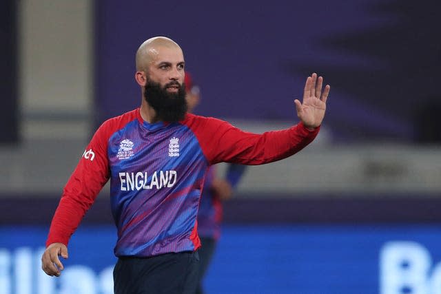 Moeen Ali, pictured, was hailed by England head coach Chris Silverwood (Aijaz Rahi/AP/PA)