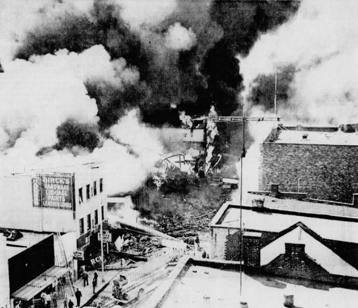 A double explosion in downtown Richmond on April 6, 1968, killed 41 people and injured more than 150 others.