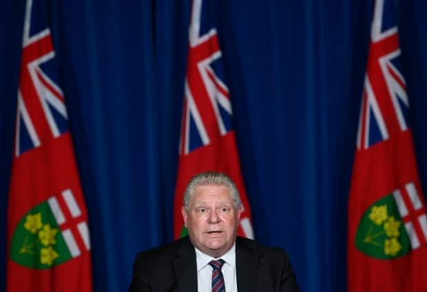 Premier Doug Ford's government is prepared to invoke the notwithstanding clause to restore election finance law provisions struck down by a judge. (The Canadian Press - image credit)