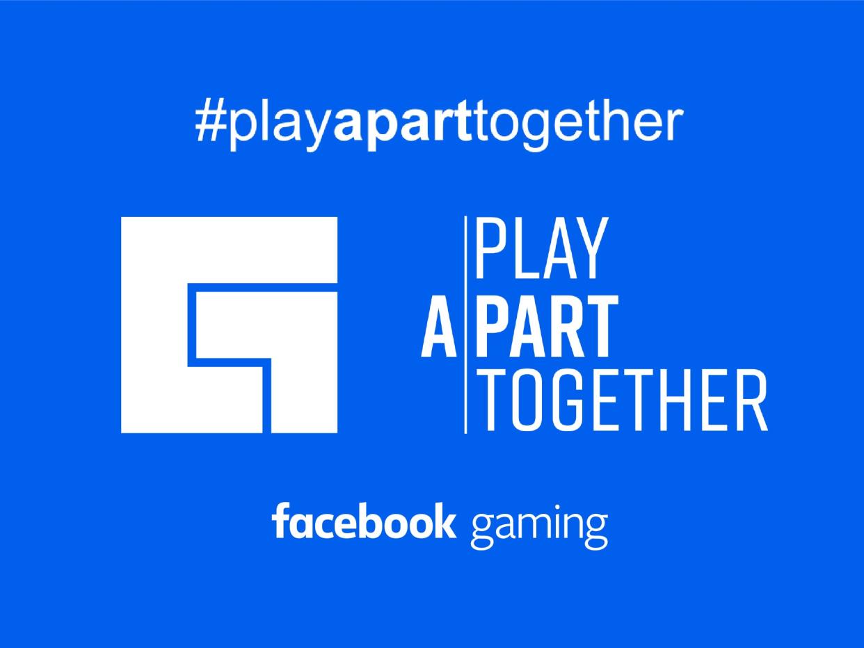 PlayApartTogether facebook gaming tournament