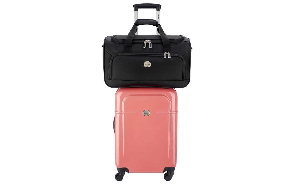 Delsey Air Quest Carry-On Spinner with Bonus Duffel