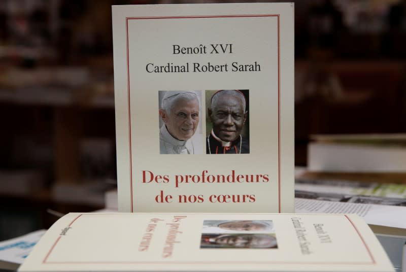 Ex-pope Benedict XVI book "From the Depths of Our Hearts" launches in France