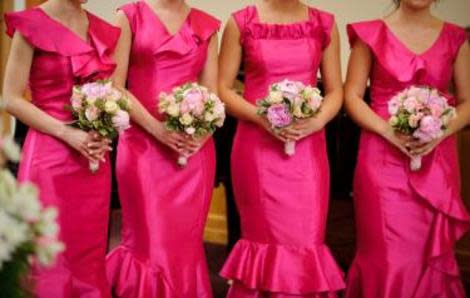 Will pink be part of your wedding color scheme?
