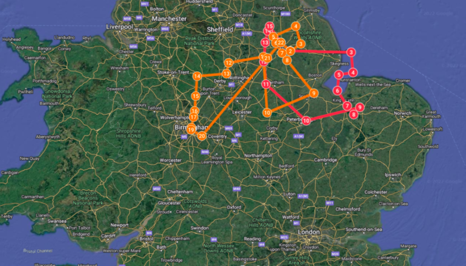 Listings reveal wen and where people can catch a glimpse of the display. (Military-airshows.co.uk)