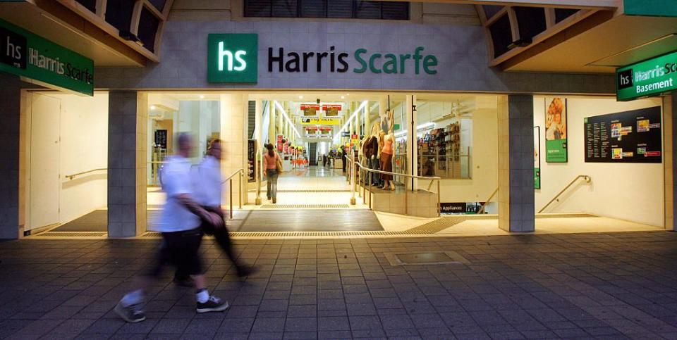 Harris Scarfe enters voluntary administration. Source: Getty