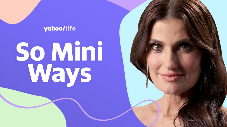 Idina Menzel opens up about her 12-year-old son, dealing with parenting stress and sharing sweet mom messages. (Photo: Getty; designed by Quinn Lemmers)