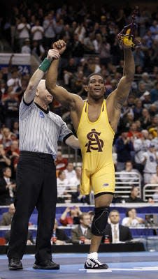 ASU wrestler Anthony Robles' rise to NCAA wrestling champion is being made into a film produced by Dwayne Johnson of Seven Bucks Productions.