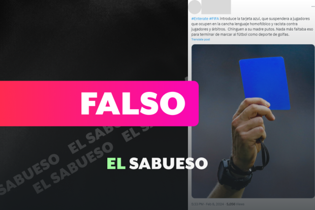 Tarjeta azul se usará en el futbol tras la aprobación del IFAB, TUDN Fútbol