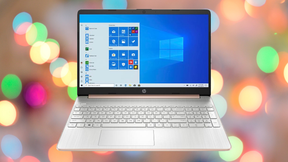 Steal of the century (or at least the year): Get a free printer with this HP 15 Laptop. (Photo: HSN)