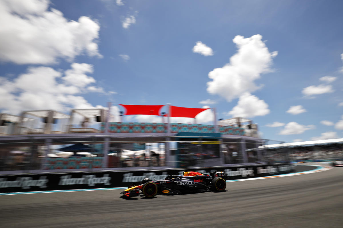 F1 Miami Grand Prix sprint qualifying results Max Verstappen usurps Lando Norris for pole; full