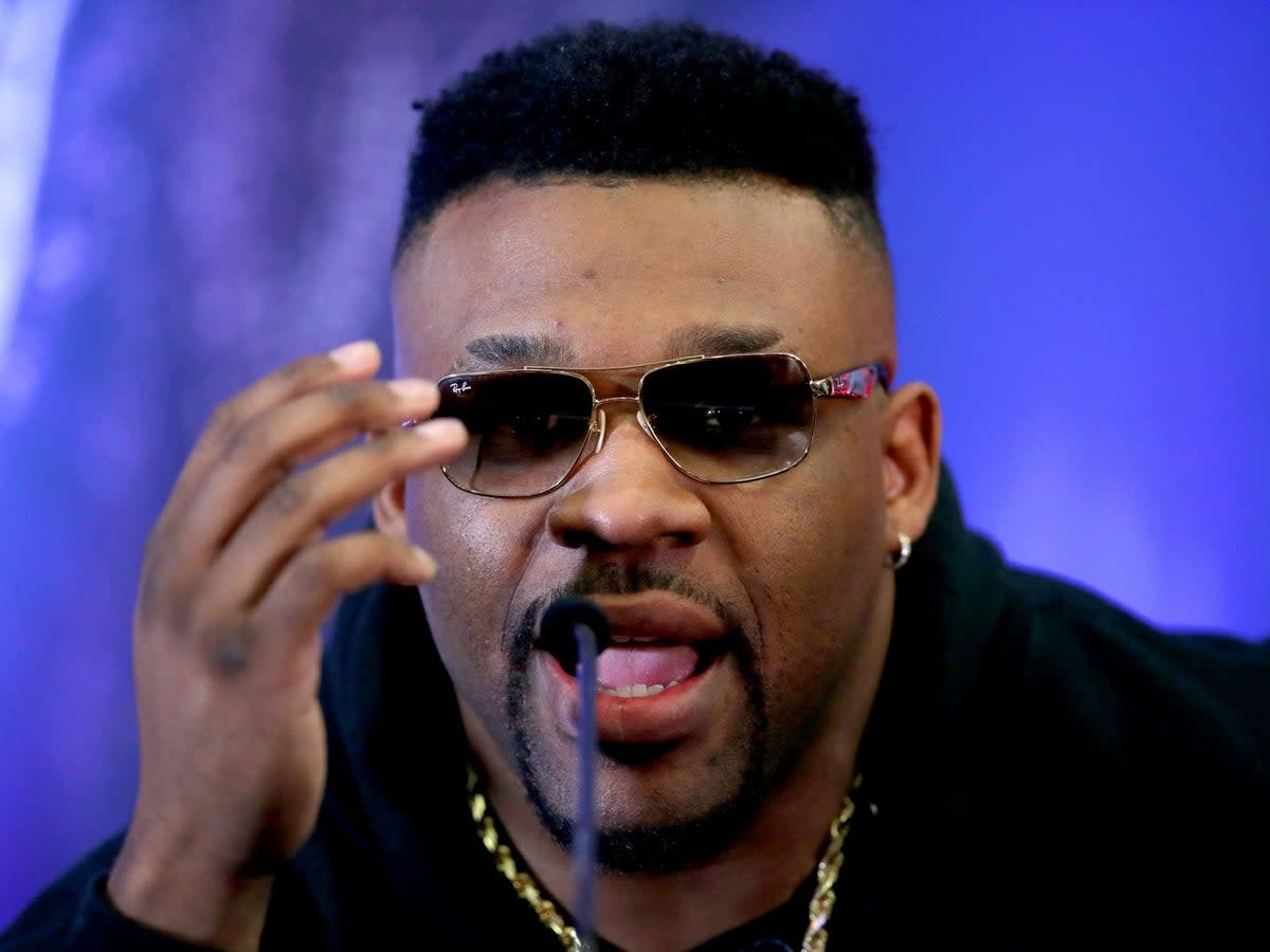 Jarrell Miller was pulled from a fight with Joshua in 2019 after failing a doping test (PA)