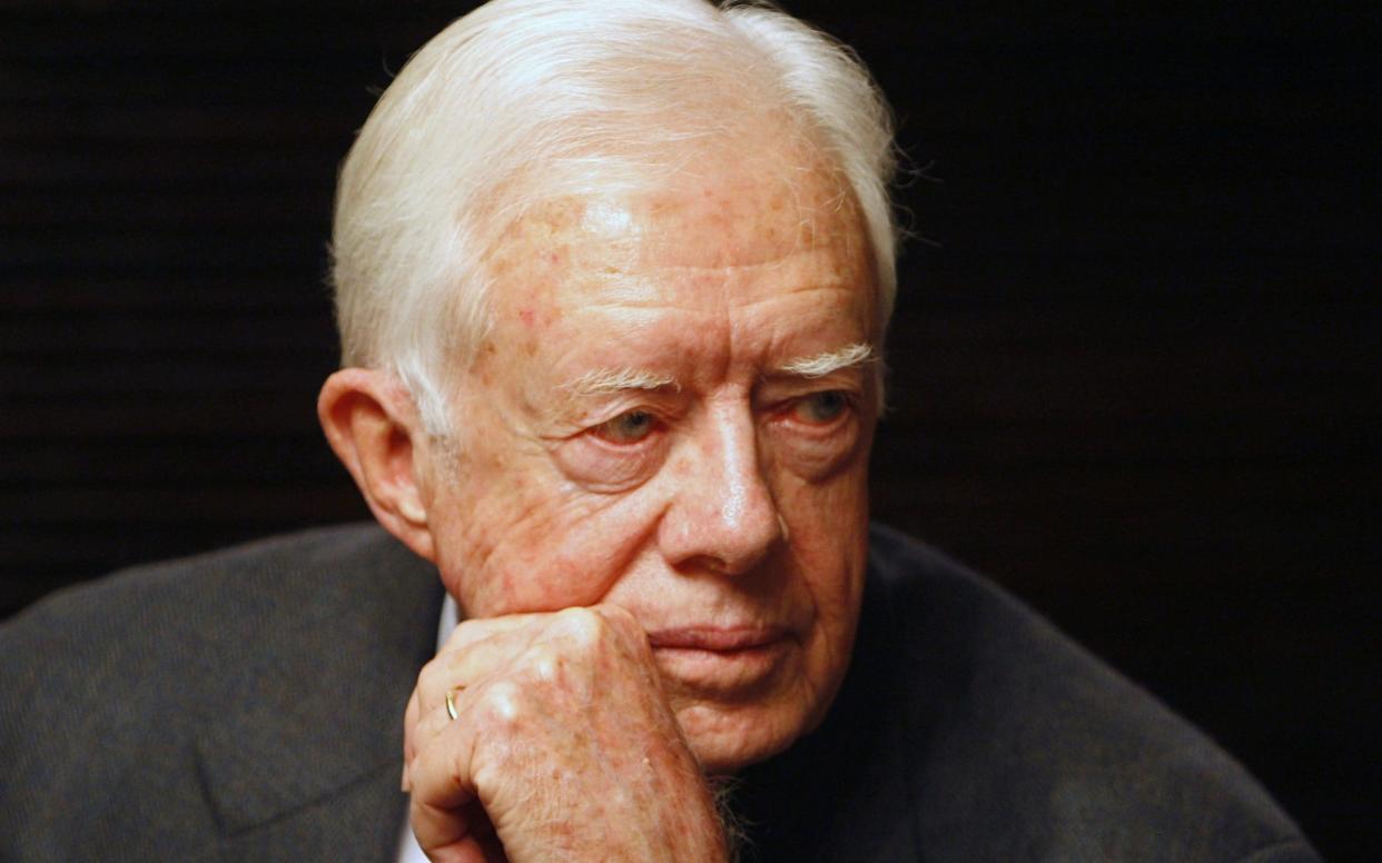 Former US President Jimmy Carter is currently in hospital - REUTERS