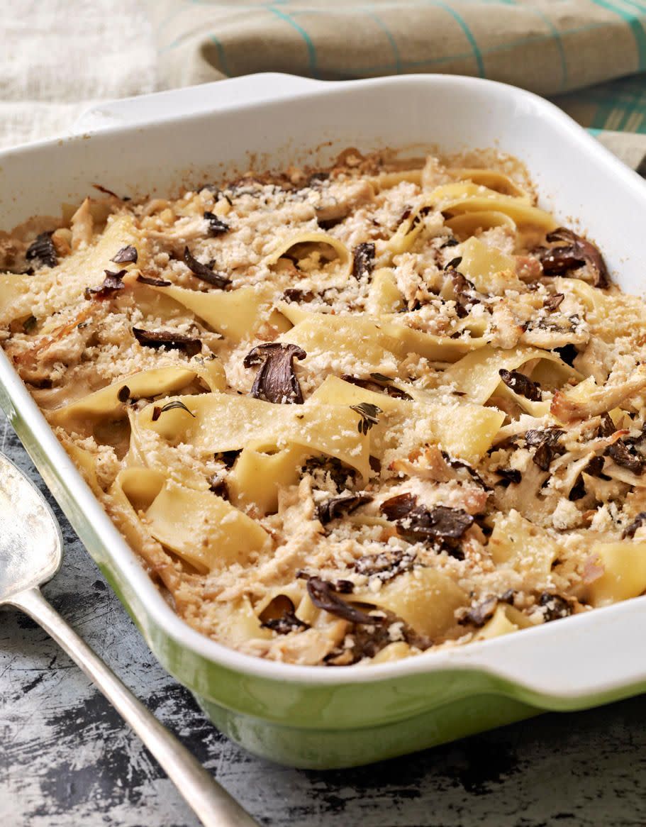 Turkey-Porcini Tetrazzini