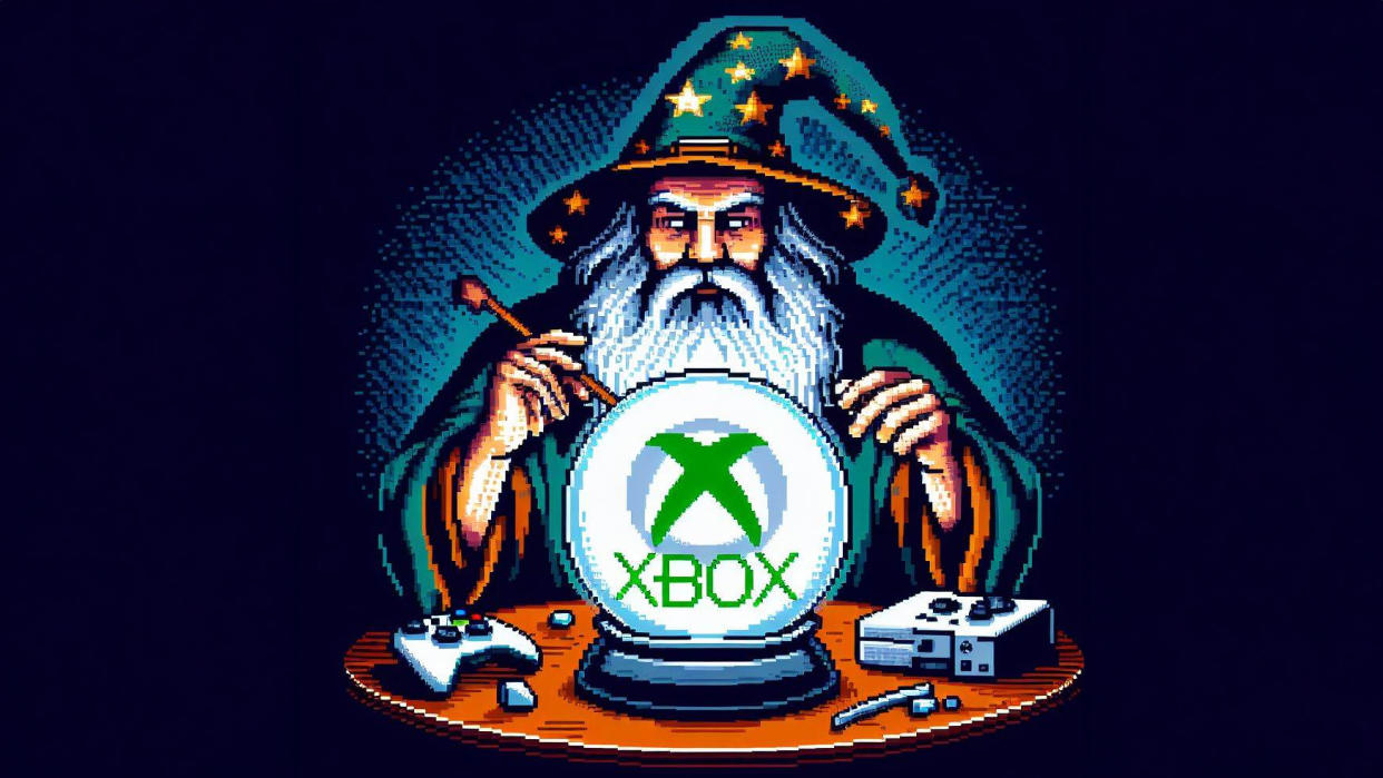  Xbox wizard and Xbox crystal ball. 