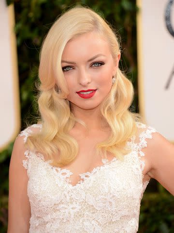 <p>Jason Merritt/Getty </p> Francesca Eastwood arrives at the 70th Annual Golden Globe Awards on January 13, 2013 in Beverly Hills, California.