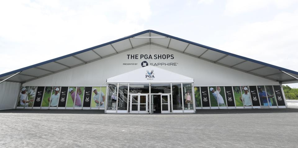 The new PGA Shops at the Valhalla Golf Club in Louisville, Ky. on May. 8, 2024.