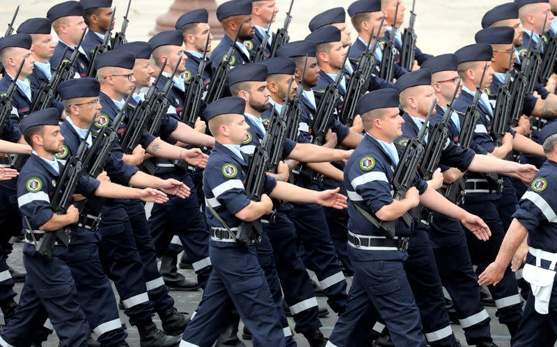 Bastille Day parade in Paris