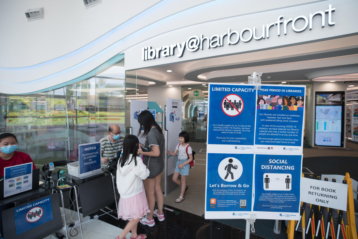 Library@Harbourfront public library (PHOTO: National Library Board