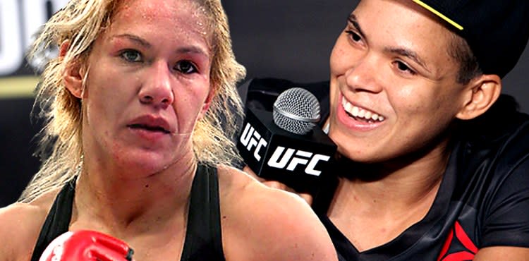 Amanda Nunes and Cris Cyborg