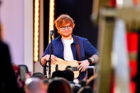 <p>Sheeran was nominated in this category three years ago with his sophomore album, <i>x</i>. With <i>÷</i>, he’ll become the fifth solo Englishman to receive Album of the Year noms for back-to-back studio albums. He’ll follow Elton John, Sting, Phil Collins, and Steve Winwood.<br>(Photo: James Devaney/Getty Images) </p>