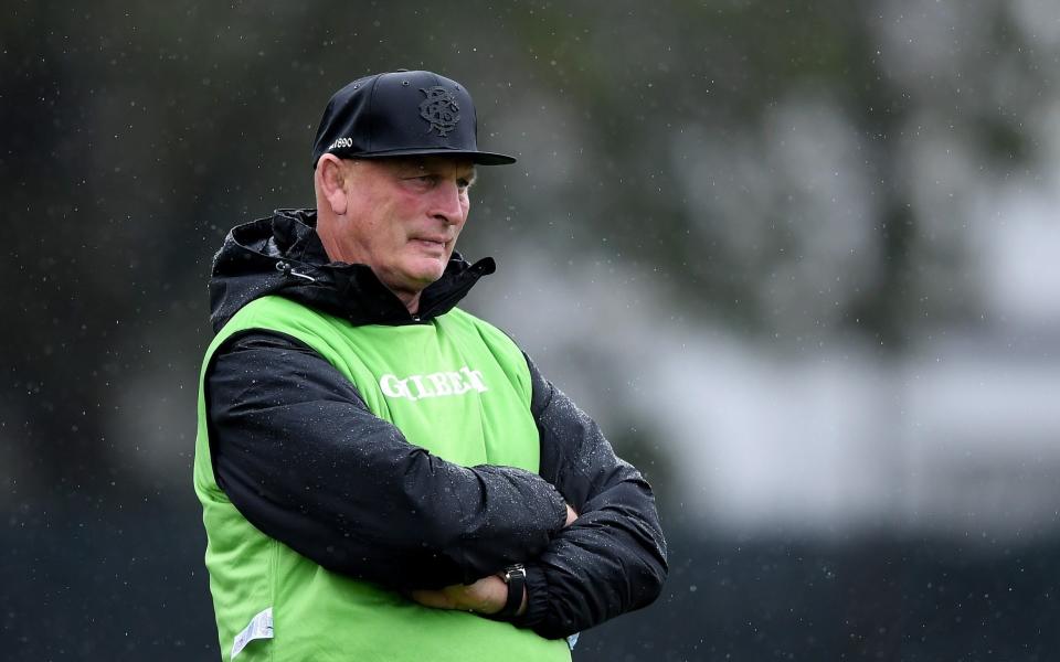 Cotter on the training pitch with the Barbarians - Getty Images