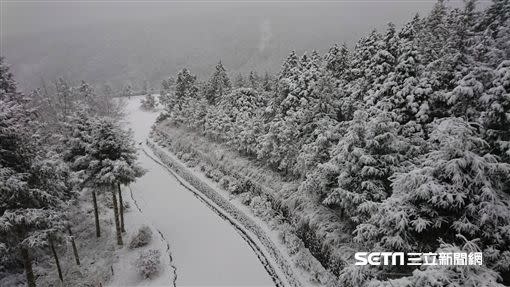 週五、週六中北部3千公尺以上高山有機會降雪。（示意圖／資料照）