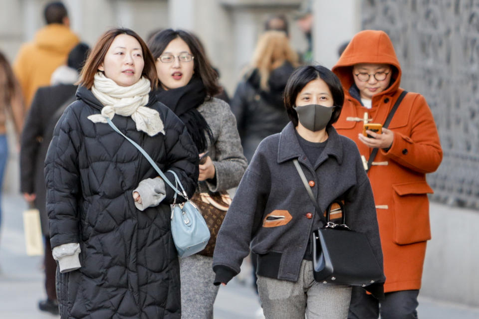 During the coronavirus pandemic, many Asians have had to make tradeoffs: Either stay home and forego access to basic necessities, or venture outside and face possibly becoming the next target of racism-fueled harassment, or even violence. This appears to be especially true for Asian women, in part because women are generally more likely to experience harassment. (Photo: Ricardo Rubio/Europa Press via Getty Images)