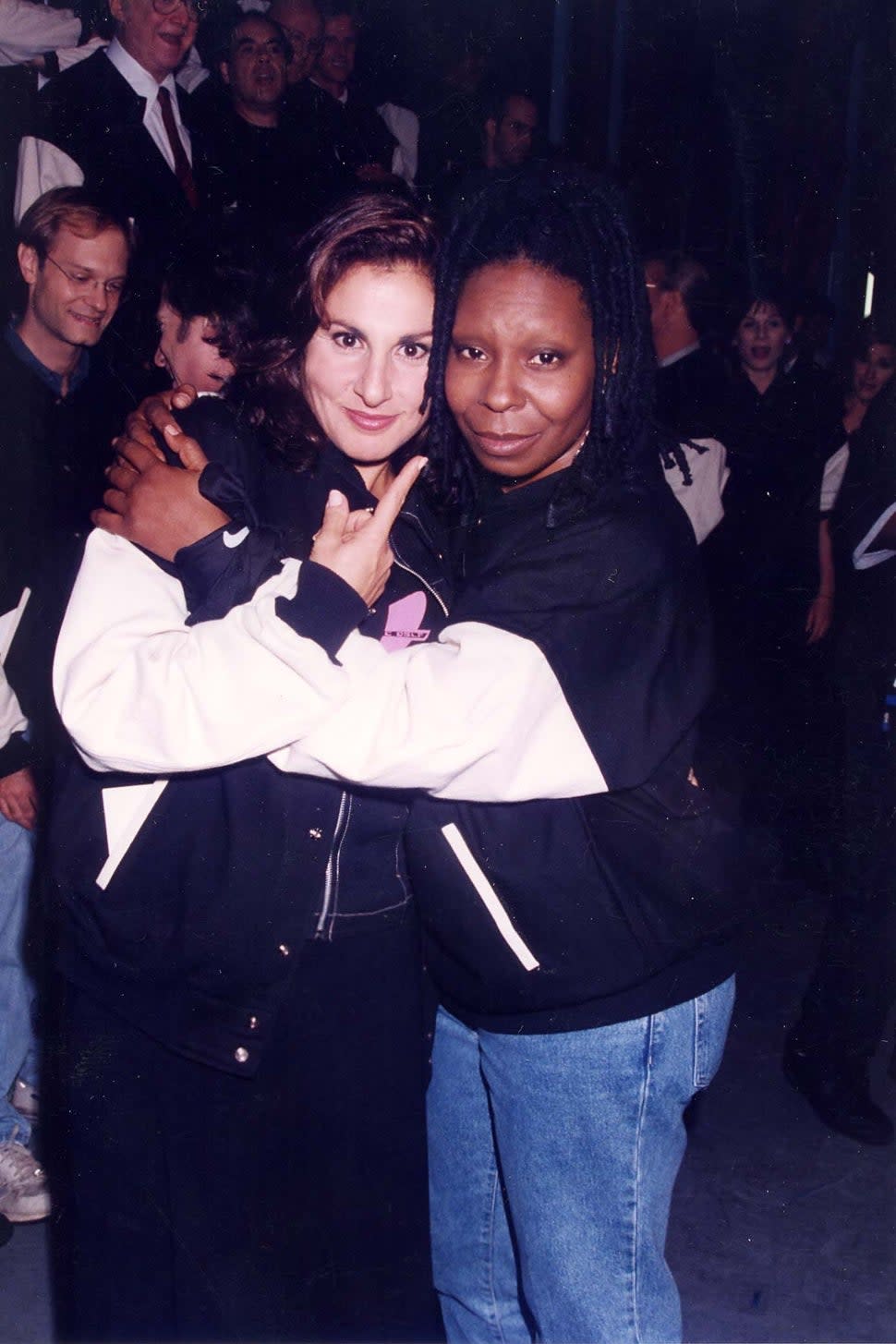 Kathy Najimy and Whoopi Goldberg