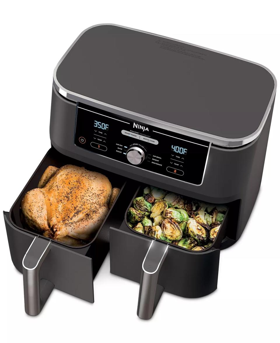 NINJA Foodi DZ401 6-in-1 10-qt. XL 2-Basket Air Fryer