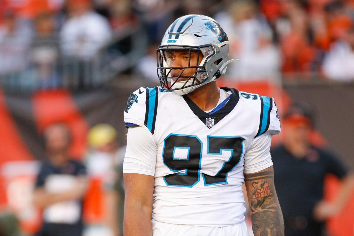 Panthers' Yetur Gross-Matos sees position switch to outside linebacker as  'breath of fresh air'