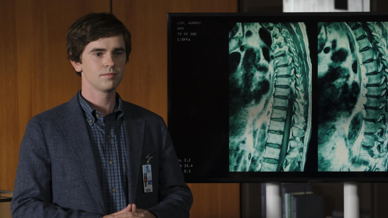  Freddie Highmore on The Good Doctor 