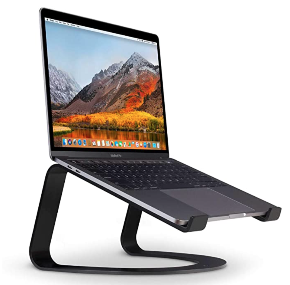 macbook and Apple notebook laptop stand