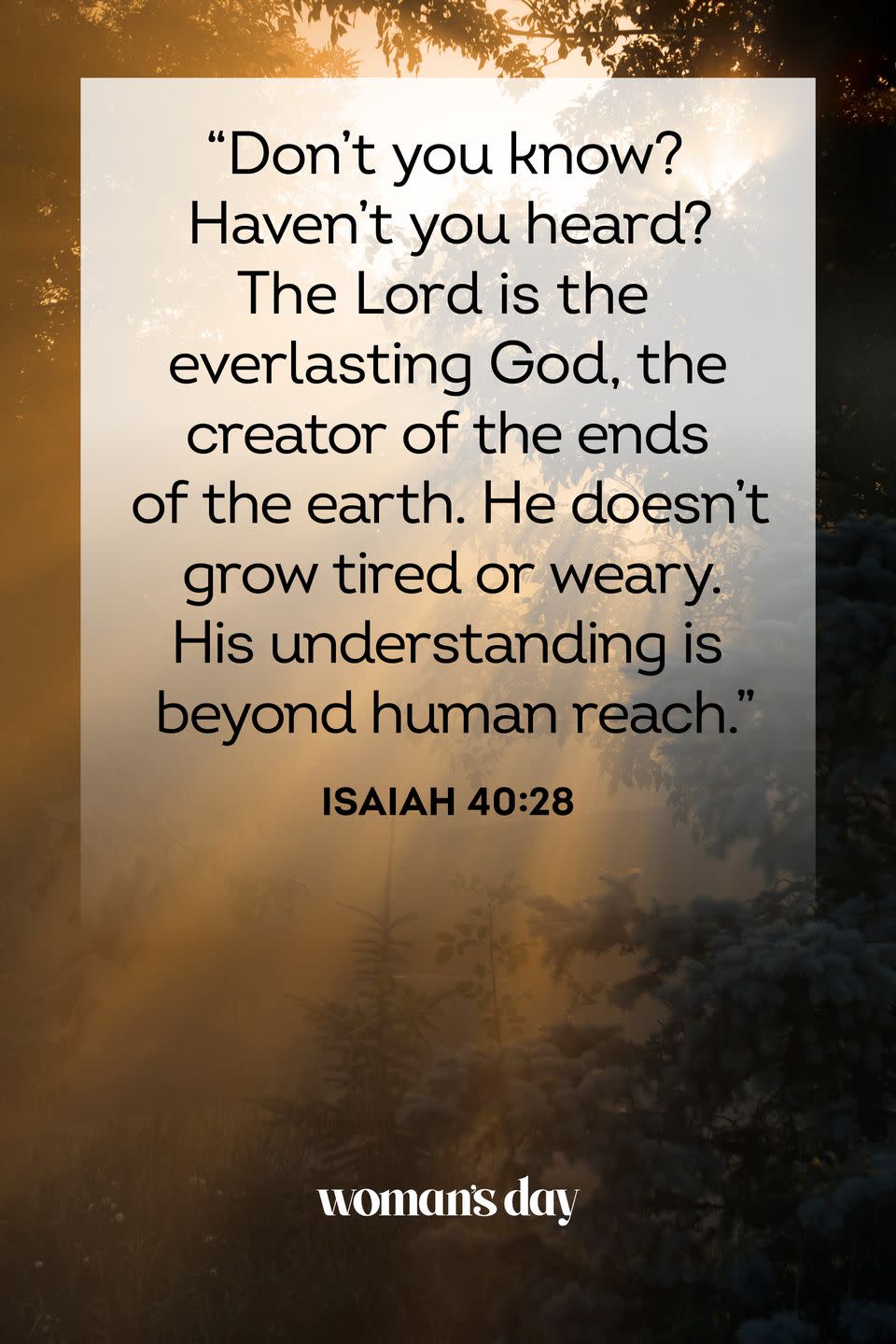 Isaiah 40:28