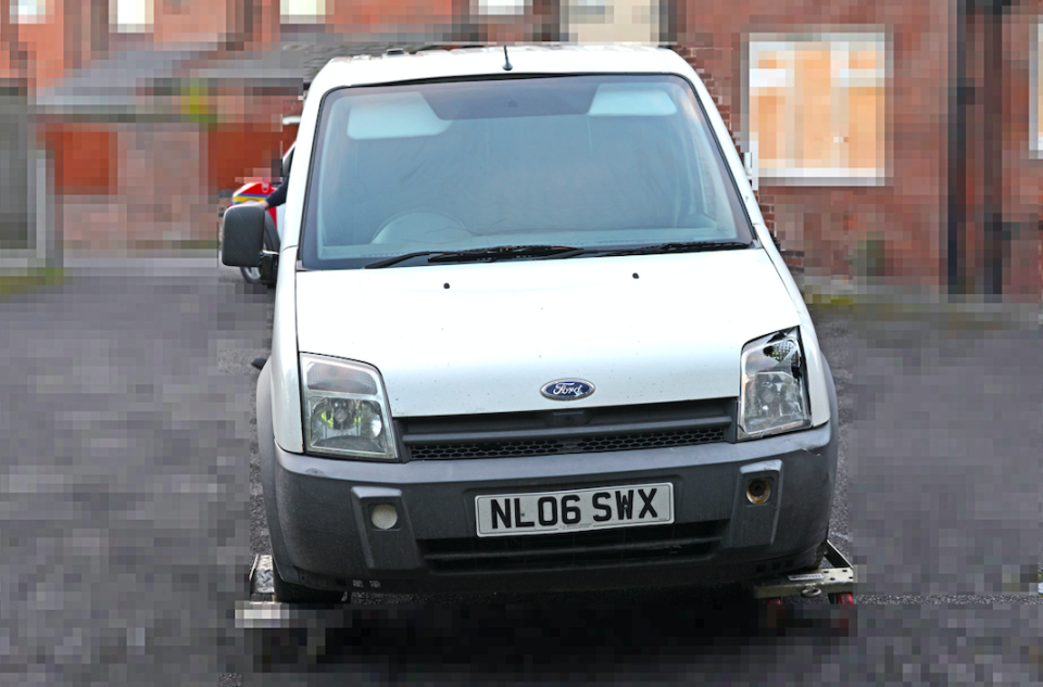 <em>The van was driven towards Twist Lane and was later recovered by police on St Johns Street in Abram (PA)</em>