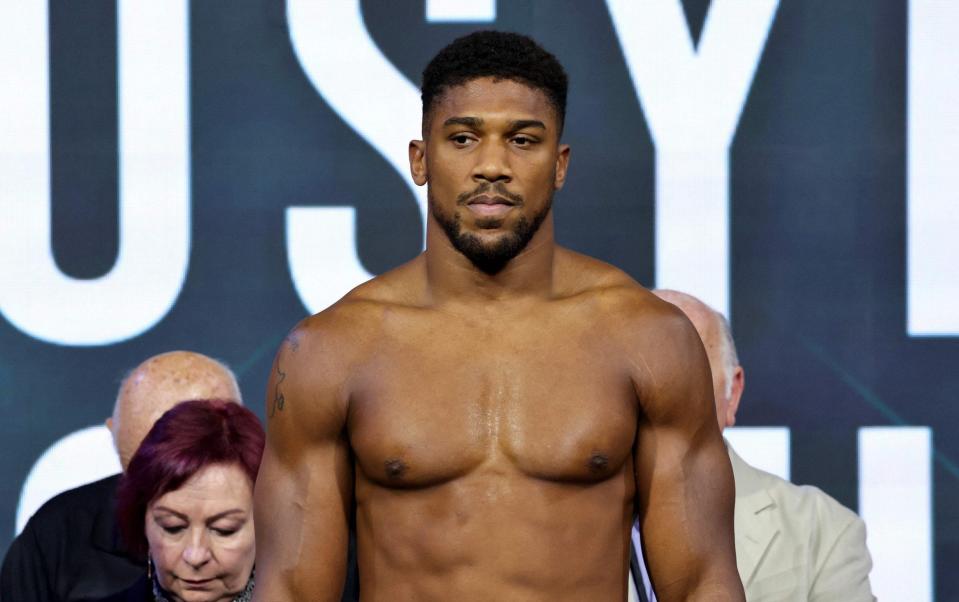 Anthony Joshua - Anthony Joshua's place in history at stake in do-or-die Saudi showdown - GETTY IMAGES