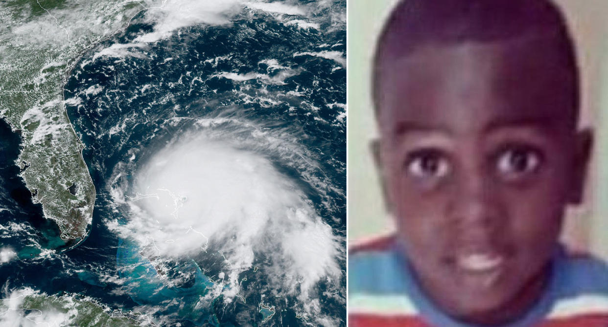 Lachino Mcintosh, seven, was killed after Hurricane Dorian hit the Bahamas (Picture: Getty)