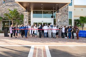 Florida Cancer Specialists physicians and staff celebrate the opening of the new FCS Estero facility in Lee County.