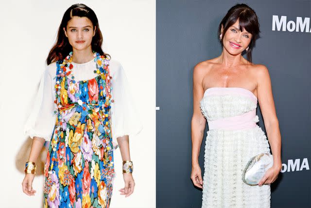 Victor VIRGILE/Gamma-Rapho/Getty; Theo Wargo/Getty Helena Christensen then and now