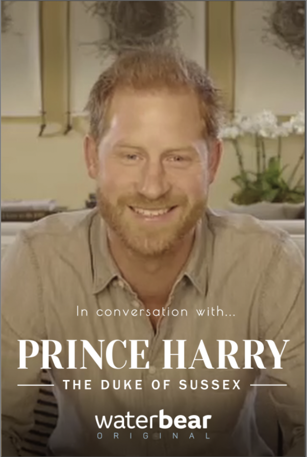 <p>Prince Harry in interview aired on 1 December, 2020</p> (WaterBear)