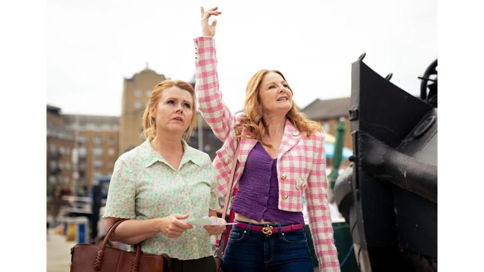 Murder, They Hope - Gemma (SIAN GIBSON), Monica (SARAH HADLAND)